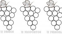 Diseñé un racimo de 12 uvas para empezar hablando y reflexionando sobre que EL AÑO 2020 se acabó  cuando nos tomamos las uvas y ahora empieza un nuevo año. Cuando empieza un […]