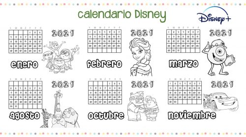 28 libros para colorear PDF Disney - Jugar para aprender