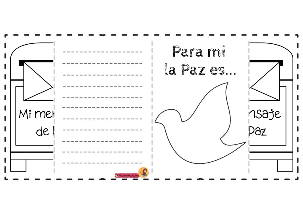 ? Día de La Paz ? ? En Navidad se me ocurrió crear esta sencilla actividad para el día de La Paz ? Cada niño/a creará su mensaje de Paz […]