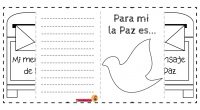 ? Día de La Paz ? ? En Navidad se me ocurrió crear esta sencilla actividad para el día de La Paz ? Cada niño/a creará su mensaje de Paz […]