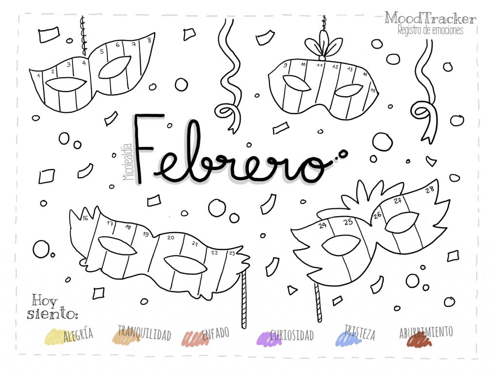 Queda muy poquito para estrenar un nuevo mes, así que os dejo por aquí el #MoodTracker de febrero.Como ya sabéis, este material es muy útil para llevar a cabo un diario emocional […]