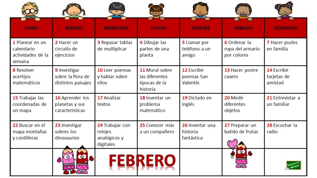 Si nos seguís, ya sabéis que todos los meses subimos un calendario con numerosas actividades para trabajar las diferentes Inteligencias Múltiples tanto en el aula como en casa. Aquí os […]