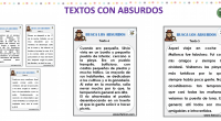 Hoy nos convertimos en detectives para buscarle la lógica a estos textos que están un poco alocados. Para ello, deben leer con atención y comprensión cada texto e identificar qué […]