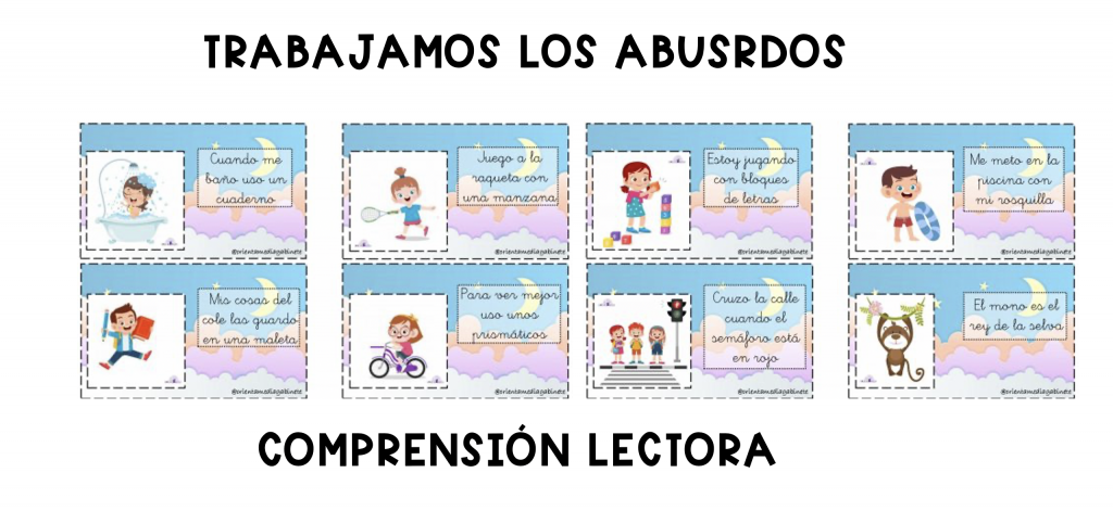 Holaaa!! ?‍♀️ . Esta noche os traigo unas nuevas actividades de comprensión lectora para trabajar los absurdos . Son en total 40 tarjetas muy bonitas y visual que a lxs […]