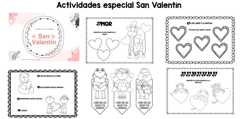 Consiste en distintas fichas para trabajar los conceptos de amor y amistad, expresar nuestros sentimientos hacia las personas queridas a través de cartas, marcapáginas, dibujos para colorear y el mapa de […]
