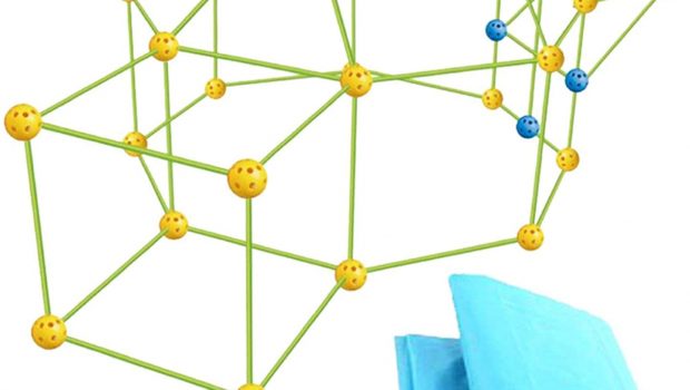 kit de construcción de fuertes para niños