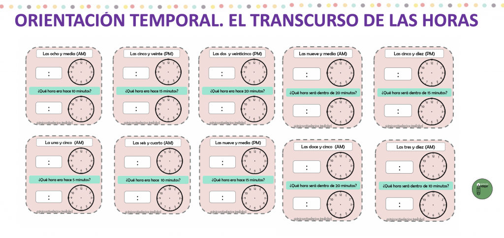 Os comparto un recurso que he elaborado para estimular la noción temporal. Como sabéis, es bastante abstracta y su aprendizaje suele ser un tanto difícil en la mayoría de los […]