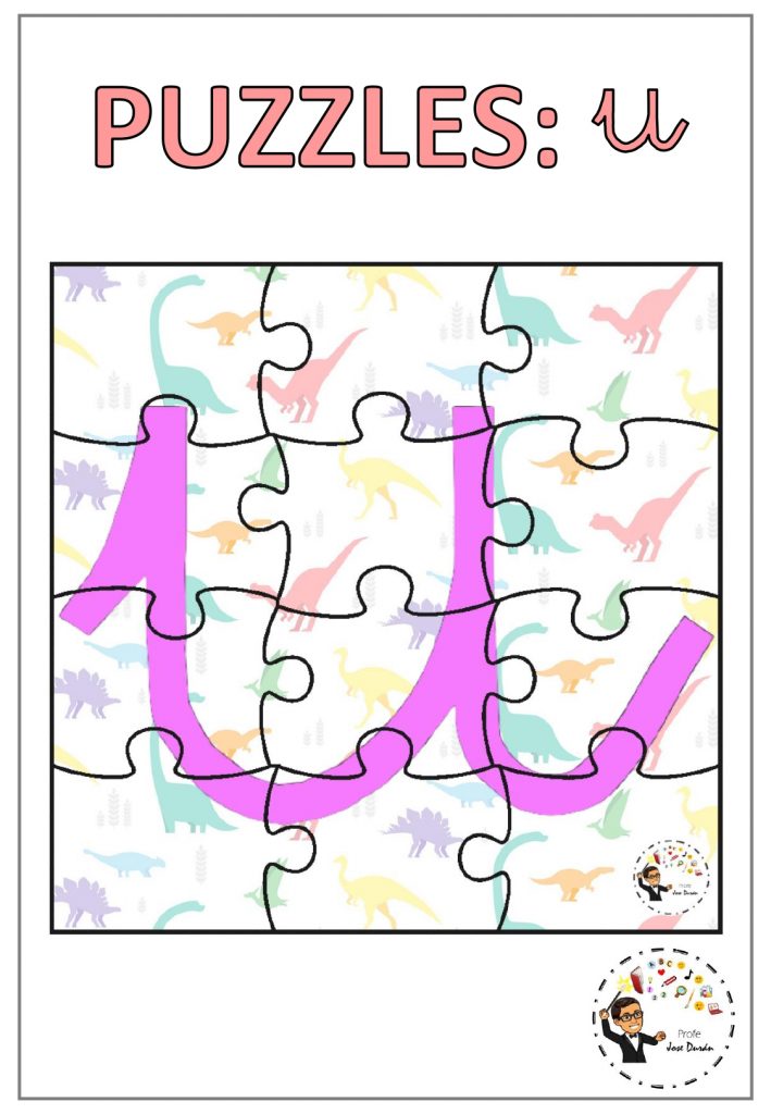 Puzzle de las vocales -Orientacion Andujar