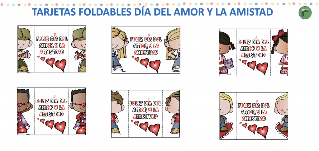 Tarjetas foldables día del amor y la amistad a todo color. Comparto con ustedes estas tarjetas para celebrar el amor y la amistad; escribiendo un pequeño mensaje especial. Espero que […]