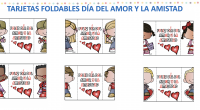 Tarjetas foldables día del amor y la amistad a todo color. Comparto con ustedes estas tarjetas para celebrar el amor y la amistad; escribiendo un pequeño mensaje especial. Espero que […]