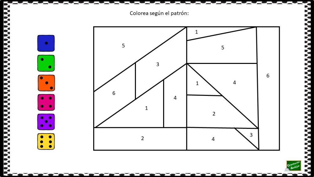 Siguiendo la idea del instagram @aprenderconellos hemos diseñado estas fichas para trabajar la atención y la asociación de números con dados. Además el alumno ejercitará la motricidad final con la […]