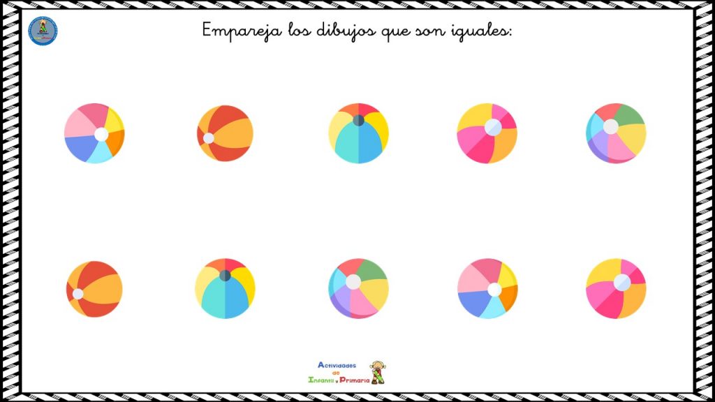 A continuación, os presentamos un divertido ejercicio para trabajar la percepción visual y desarrollar la atención. El objetivo de la actividad es emparejar los dibujos que sean iguales. La percepción […]