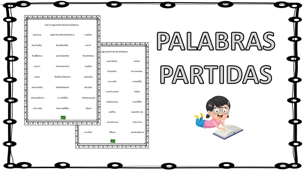 El siguiente ejercicio está pensado para trabajar la velocidad lectora a partir de palabras partidas, es decir, palabras que aparecen incompletas. La Velocidad lectora desarrolla en una persona una destreza […]