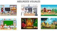 Consiste en ocho láminas de absurdos visuales donde se trabaja el razonamiento, vocabulario, comprensión y atención.      En cada lámina se encuentran ocho elementos que presentan una contradicción con […]