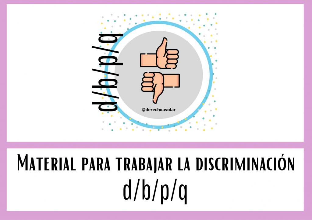 ?¡Hola a tod@s!? ¿Qué tal estáis? ¡Espero que muy bien! Hoy os traigo un material que llevaba necesitando desde hace ya semanas para trabajar la discriminación entre las letras p/b/d/q. […]