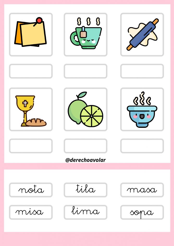 Cristina ha creado este material para trabajar la relación de las primeras consonantes P- L- M- S- T- N. Y lo comparte con todos nuestros seguidores. El material consta de […]