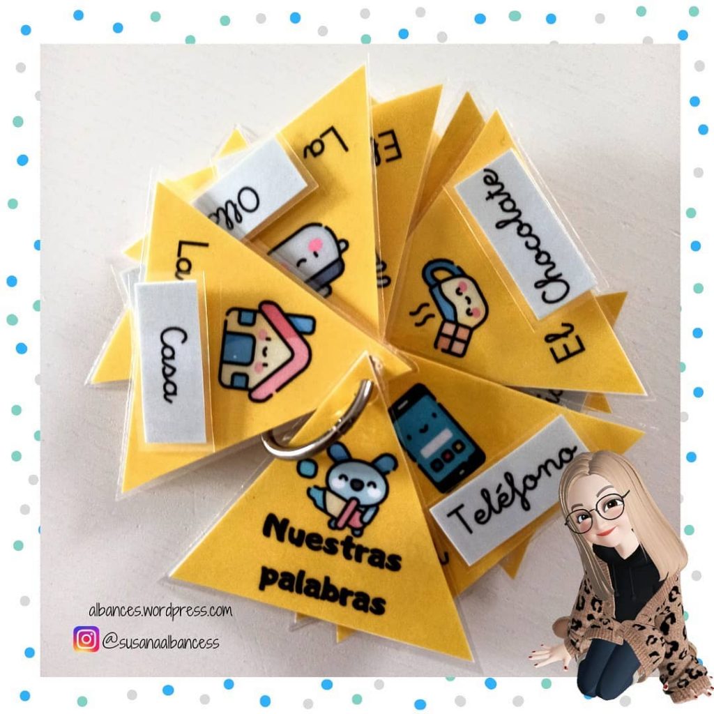 ?Nuestras palabras . ?Sigo trabajando con muchos de mis niños la lectura, así que les he elaborado estos llaveros para trabajar la comprensión lectora a nivel de palabra. . ?Les […]