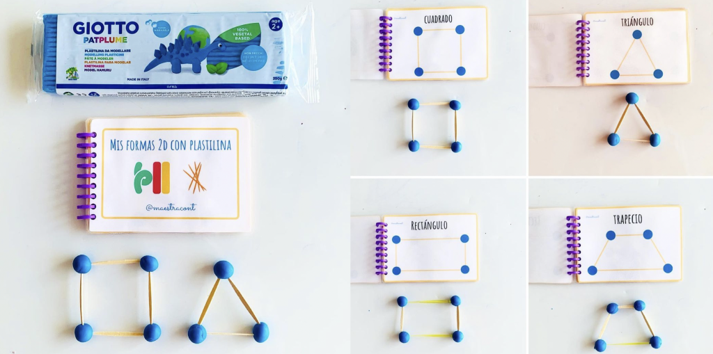 ??ᒪIᗷᖇITO ᗪE ᖴOᖇᗰᗩᔕ 2ᗪ ?? Nos sirve para trabajar las formas geométricas en 2D con plastilina y palillos. Hay que ofrecer a los peques palillos de diferentes tamaños para que […]