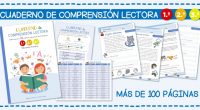 Hola a todos. Hoy comparto con vosotros un material que me hace muchísima ilusión. Se trata de un CUADERNILLO DE COMPRENSIÓN LECTORA PARA 1.º, 2.º y 3.º PRIMARIA completamente gratis, […]