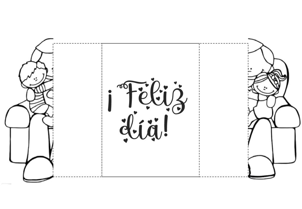 Os dejamos estos bonitos foldables para el día del padre, os gusta la idea para hacerlos con los peques del cole.