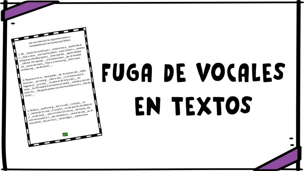 Fuga de vocales son una serie fichas, con el objetivo de desarrollar la conciencia fonológica a través de la ejercitación de la percepción de las estructuras básicas que relacionan el […]