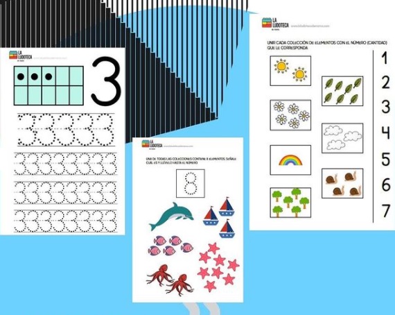 Hoy comparto con todos nuestros seguidores unas geniales actividades en forma de  fichas para trabajar los números. Fichas educativas de matemáticas para trabajar el reconocimiento de números y el conteo.