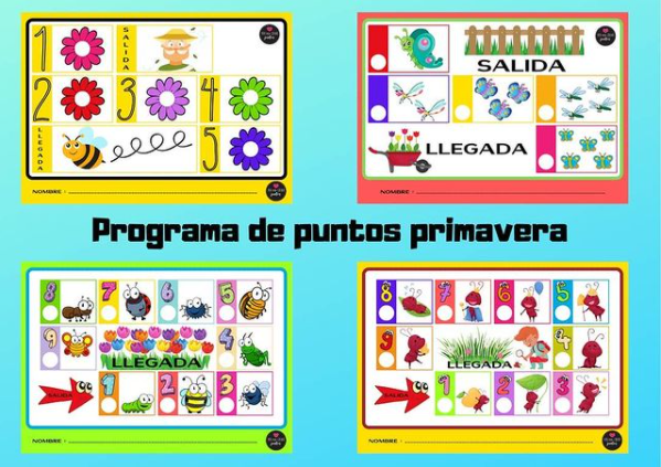 Comparto con vosotros unas fichas con temática de la primavera que he elaborado para conseguir: ? Pequeños logros o retos diarios ? Afianzar comportamientos favorables Las fichas se pueden trabajar […]