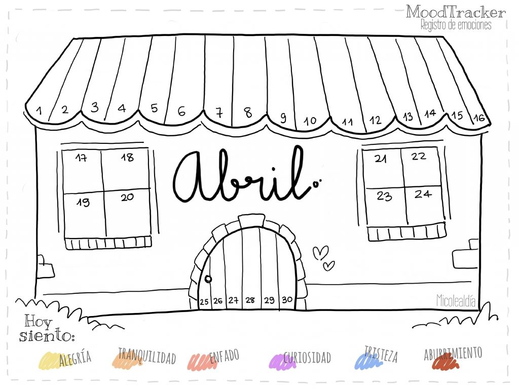 El Mood Tracker o registro de emociones es una forma creativa de llevar a cabo un tipo de «diario» emocional. Como podéis ver, en cada sandía podéis encontrar el día […]