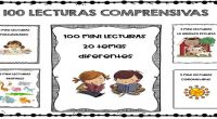 NUEVO MATERIAL PUBLICADO EN NUESTRA TIENDA: ¿Qué encontrarás en esta descarga? 100 Minilecturas comprensivas (5 preguntas para cada lectura) con 20 temáticas diferentes, ideales para ultimo curso de infantil y […]