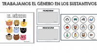 Seguimos creando  materiales y hoy hice uno que me resulta súper útil para trabajar el género del sustantivo. Para ello recomiendo imprimir las tablas de género en A3 y tener […]