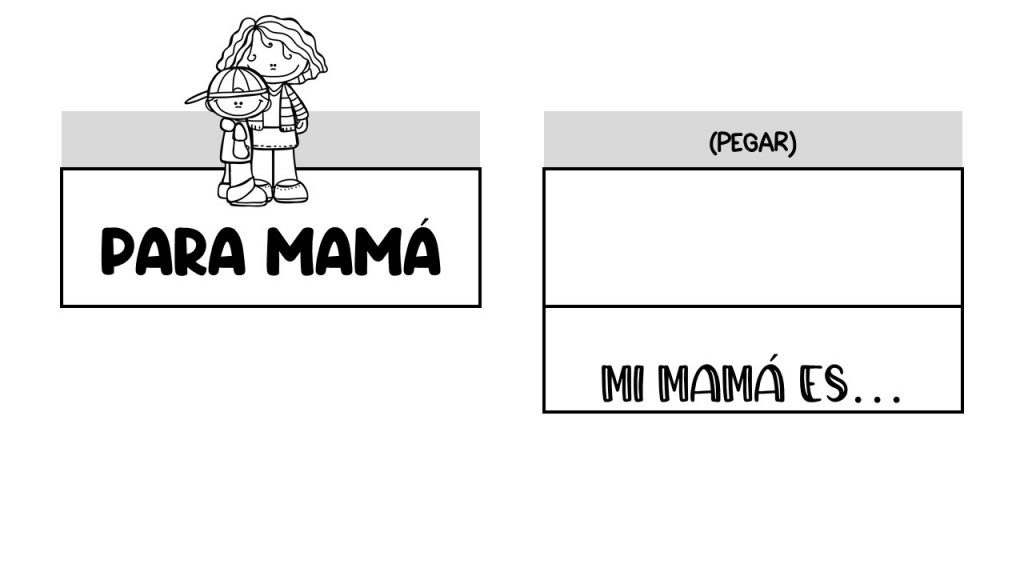 Bonito flipbook listo para imprimir y que nuestros peques rellenen coloreando y escribiendo. Un original regalo para celebrar el día de las madres. El Día de la Madre es una […]
