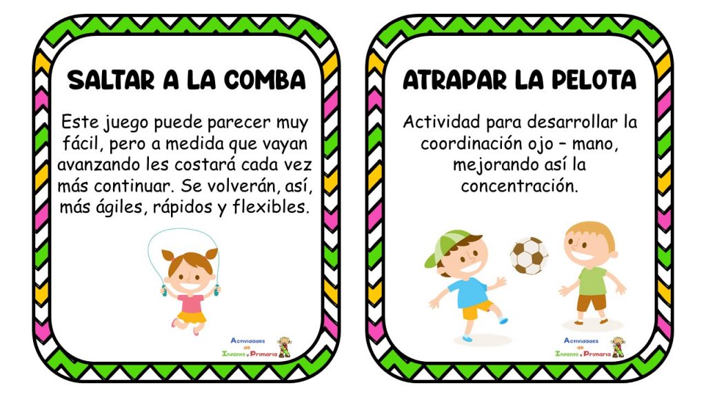 Del fantástico blog Actividades de Infantil y Primaria, os compartimos esta colección de ideas para trabajar la motricidad gruesa a través de juegos. El desarrollo de la motricidad gruesa en la […]