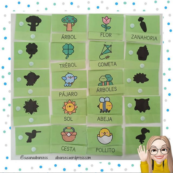 Esta mañana hemos estado trabajando con este material que me ha venido muy bien para los niños que están empezando a leer. Le damos a los niños la silueta y […]