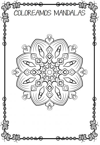 Mandalas para Colorear. Descargar Mandalas para Niños en PDF