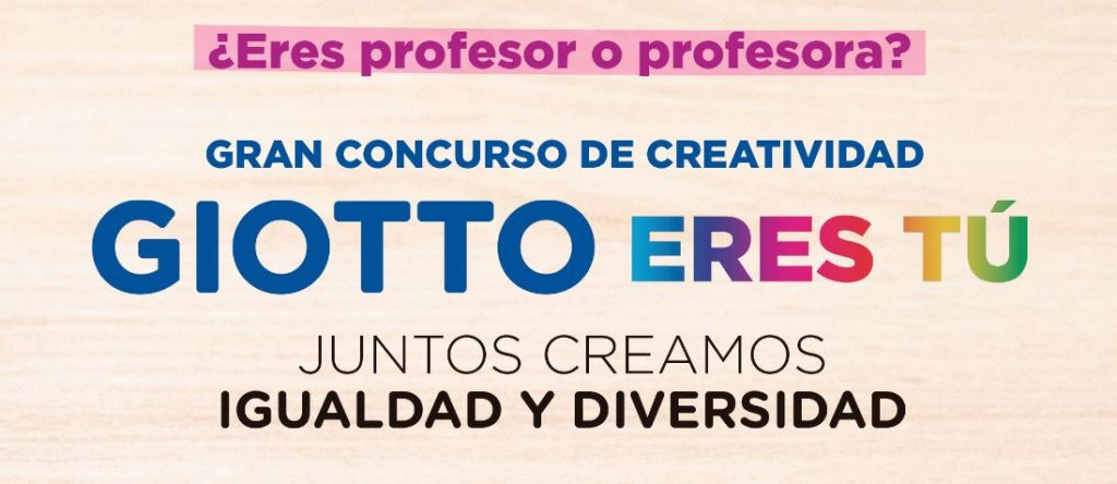 Como cada año, nuetros amigos de la marca Giotto organiza un Gran Concurso de Creatividad para profesores/as: Giotto Eres Tú, donde varias clases, representadas por un maestro/a, pueden conseguir ¡1 […]