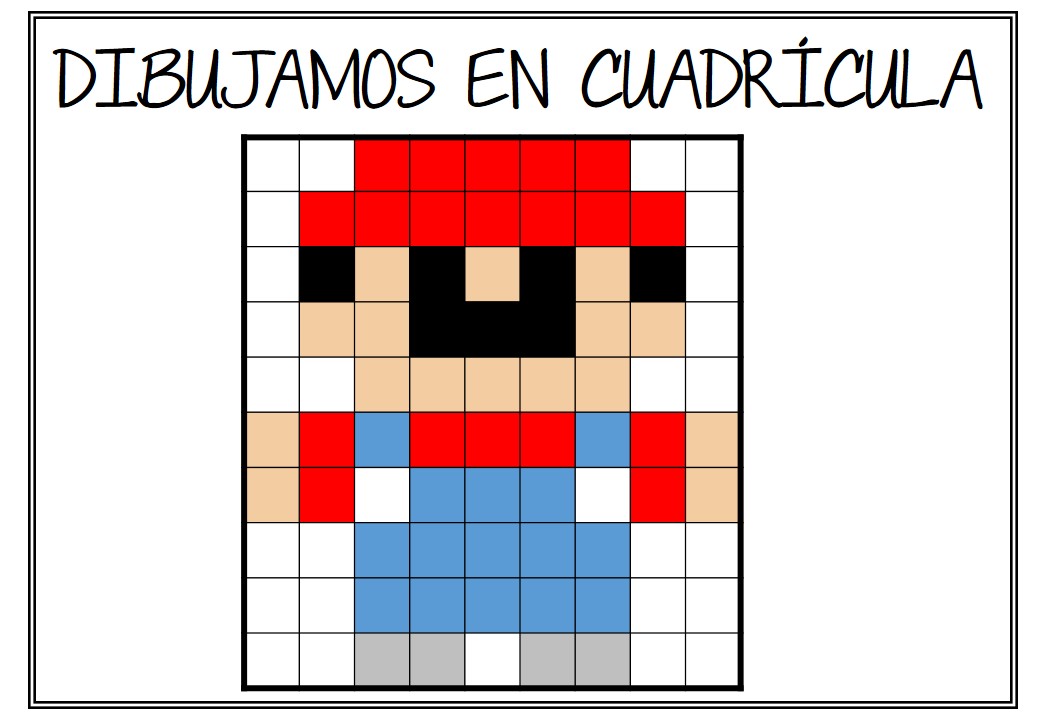 DIBUJOS EN CUARÍCULA PIXEL ART (3) - Orientación Andújar - Recursos  Educativos