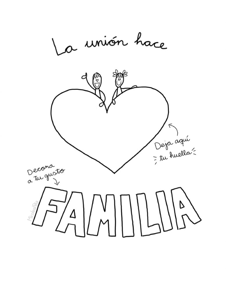 Cartelito listo para decoraaaaar: «La unión hace familia». Podéis darle diferentes usos según la edad y aprovecharlo para proponer todas las ideas que os inspire. Está disponible en: – Castellano […]