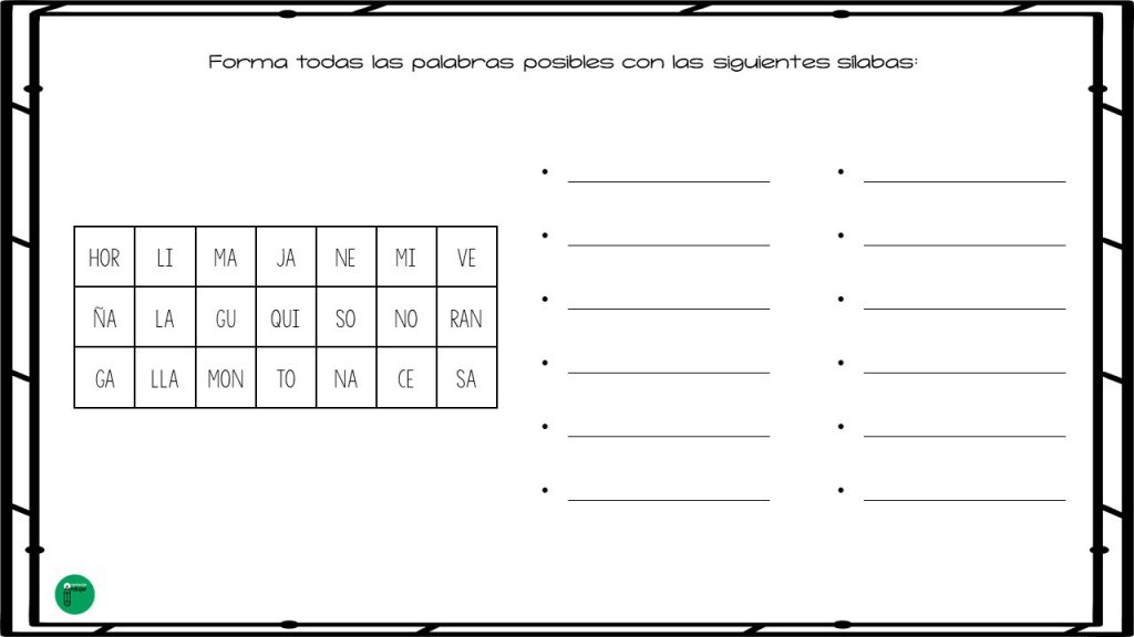 Completa actividad para trabajar tanto la lectoescritura como la conciencia silábica. La conciencia silábica se enmarca dentro de la conciencia fonológica, y hace referencia a la capacidad  de comprender que […]