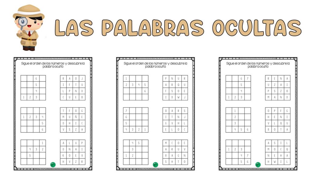 A partir de la fantástica idea vista en el instagram @aprenderconellos, hemos diseñado  estas fichas tan divertidas en las que tenemos que encontrar las palabras ocultas en una sopa de letras […]