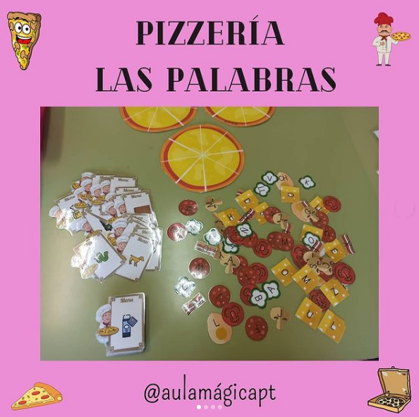 Hoy os traigo este material tan atractivo para trabajar la lectoescritura.  Me he inspirado en el juego de Tiger de la pizzería. El juego permite trabajar la lectoescritura, vocabulario, formación […]