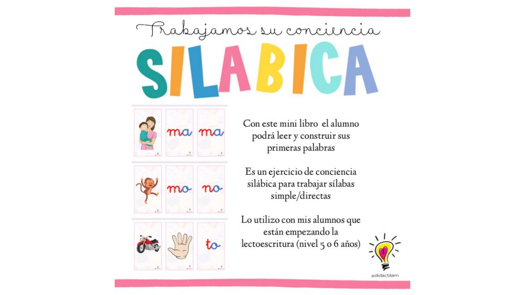 Compartimos este material estupendo de @didactilam. Buenas tardes comunidad bonita ? aquí les traigo este material que he creado hace días para mis alumnos que están empezando a leer (referente […]