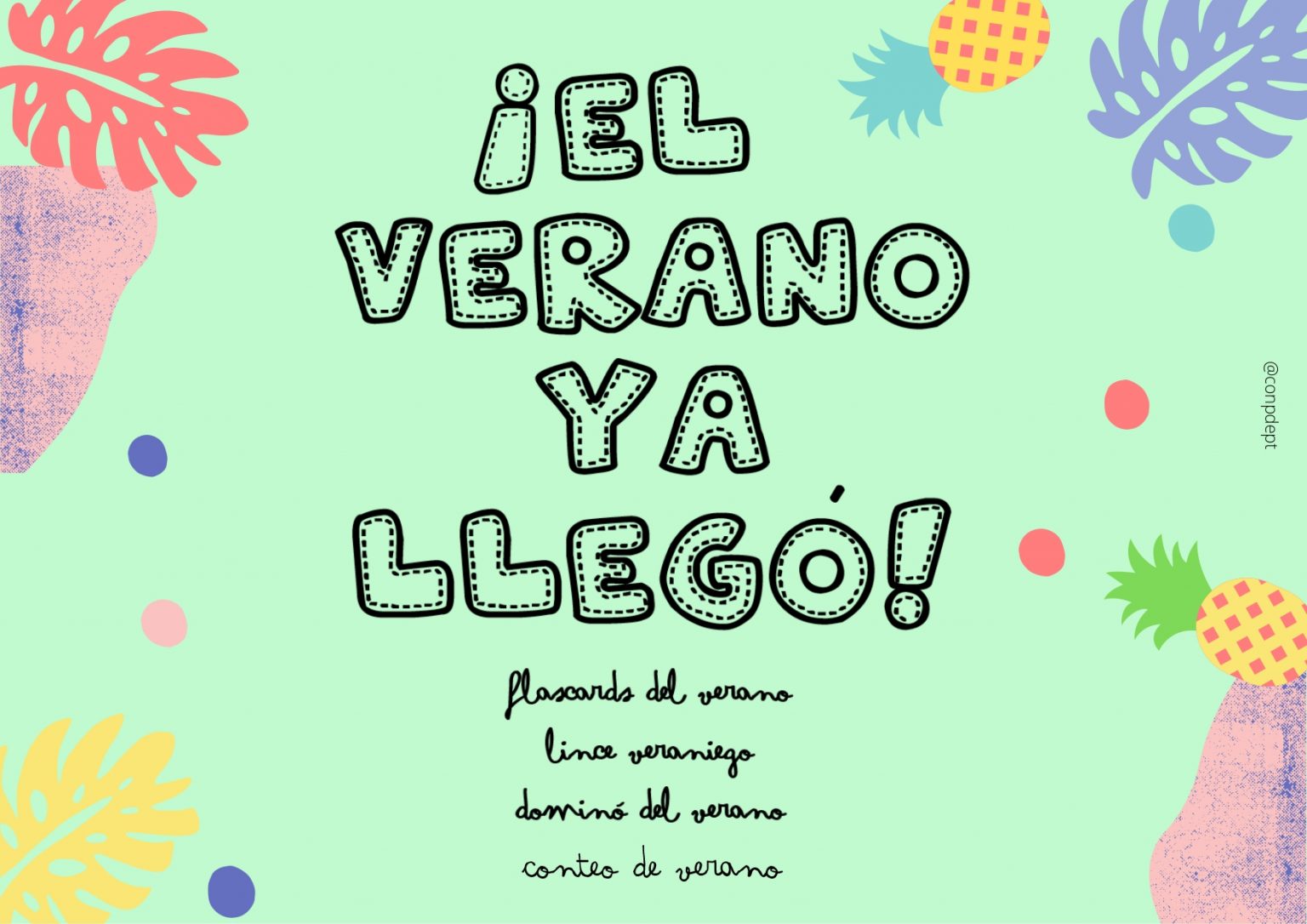 Pack de pasatiempos ¡El verano ya llegó!