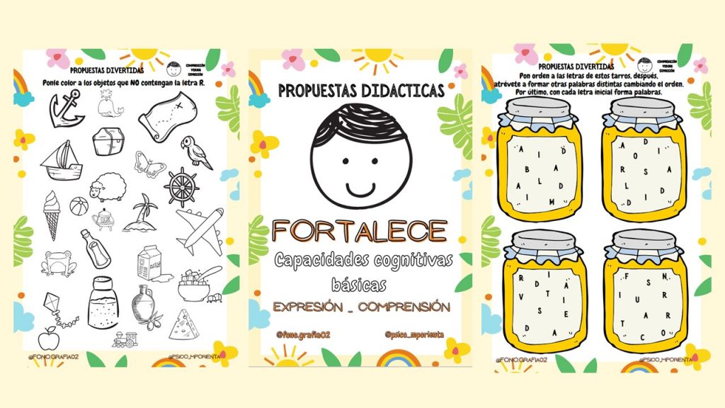 Hoy os comparto este súper cuadernillo (45pag) de entrenamiento multicognitivo(adaptado a diversas edades) para estimular: EXPRESIÓN, ATENCIÓN, PERCEPCIÓN, DISCRIMINACIÓN, LATERALIDAD, COMPRENSIÓN, MEMORIA, CREATIVIDAD,…