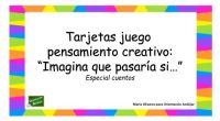 Hoy os traemos un divertido juego para trabajar en el aula la expresión oral y el pensamiento creativo. Se trata de una serie de 10 tarjetas que plantean situaciones disparatas […]