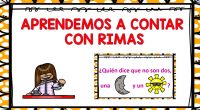 Os hemos preparado estas divertidas rimas para aprender a contar los números del 1 al diez con unas divertidas rimas a las que le hemos puesto imágenes.