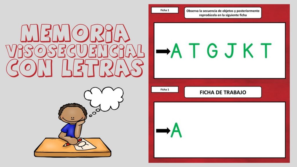 Os presentamos una tirada de tareas para trabajar la memoria visosecuencial con las letras del abecedario. Comprender e deletrear lo que los ojos ven . Junto con las funciones visuales […]