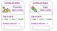 ¡Hola! Os traemos este material tan bonito para trabajar la acentuación. Se trata de «MI CARTILLA DE TILDES» donde lxs peques han de realizar unos pasos trabajando las reglas de […]