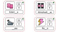 ¡Hola! Hoy os traemos otras 40 tarjetas en esta primera parte del material donde trabajar la ortografía de la ll y la y. Vendrán muchísimas más. Espero que os guste […]