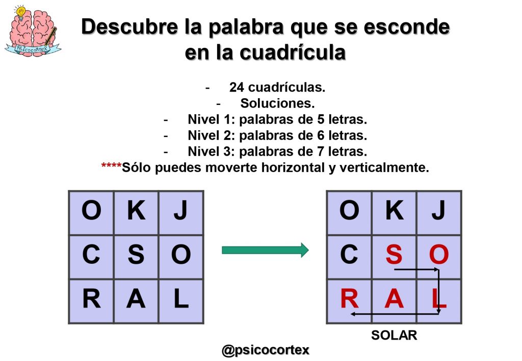 Esta actividad consiste en presentar a los estudiantes una serie de letras desordenadas que, al unirlas en el orden correcto, formarán una palabra. Los estudiantes deberán usar su habilidad para […]