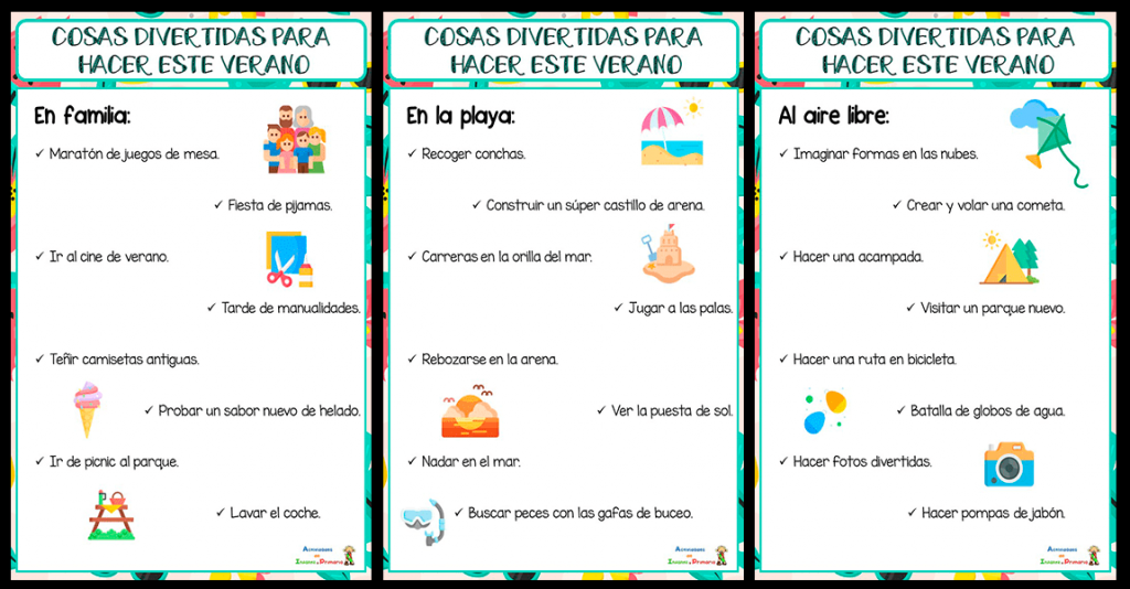 En pocos días empezamos las vacaciones de verano y se nos presentan por delante muchísimos días para pasar tiempo y divertirnos con nuestros peques. Hoy os quiero proponer una divertida […]